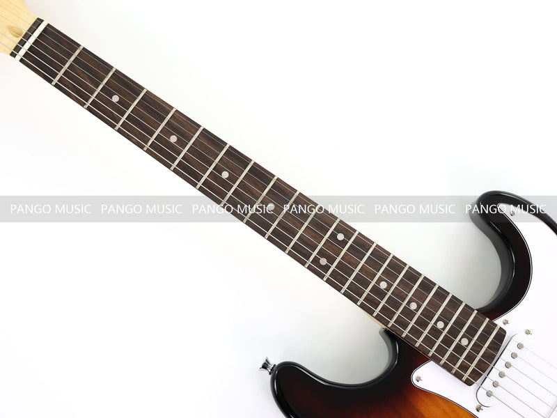 6-String ST-Style Electric Guitar with Gloss Sunburst Finish (PHY-171F, Fast Shipping, Tariff-free)