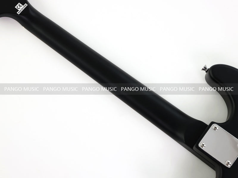 6-String ST-Style Electric Guitar with Matte Black Finish (PHY-172F, Fast Shipping, Tariff-free)