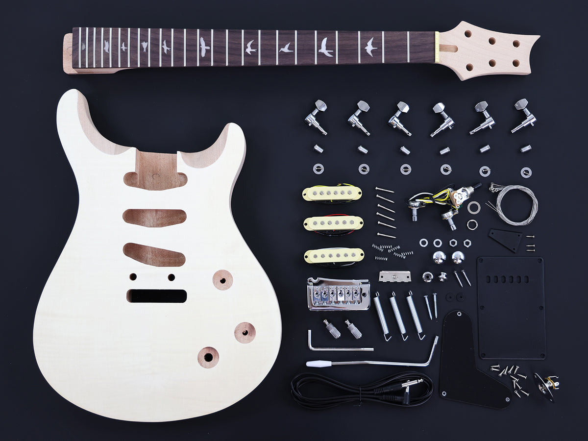 PRS Style DIY Electric Guitar Kit (PRS-608) — Guitar Kit Shop