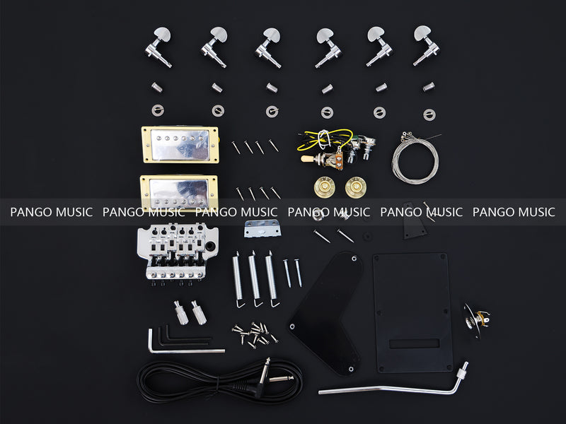 PRS Style DIY Electric Guitar Kit of PANGO Music (PRS-727F, Fast Shipping, Tariff-free)