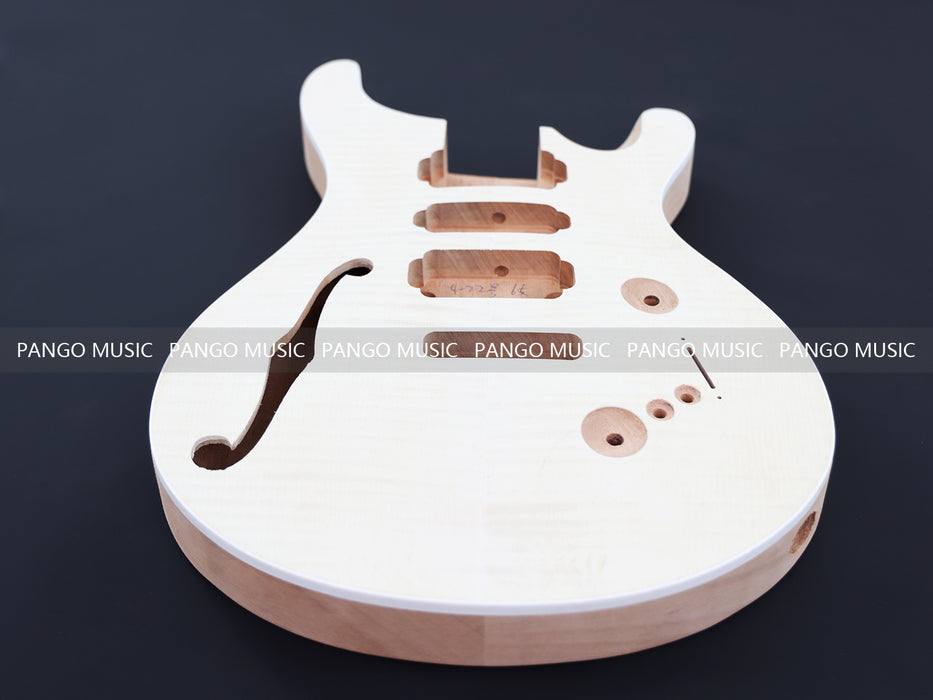 PRS Style DIY Electric Guitar Kit with F Hole (16488, Limited Edition)
