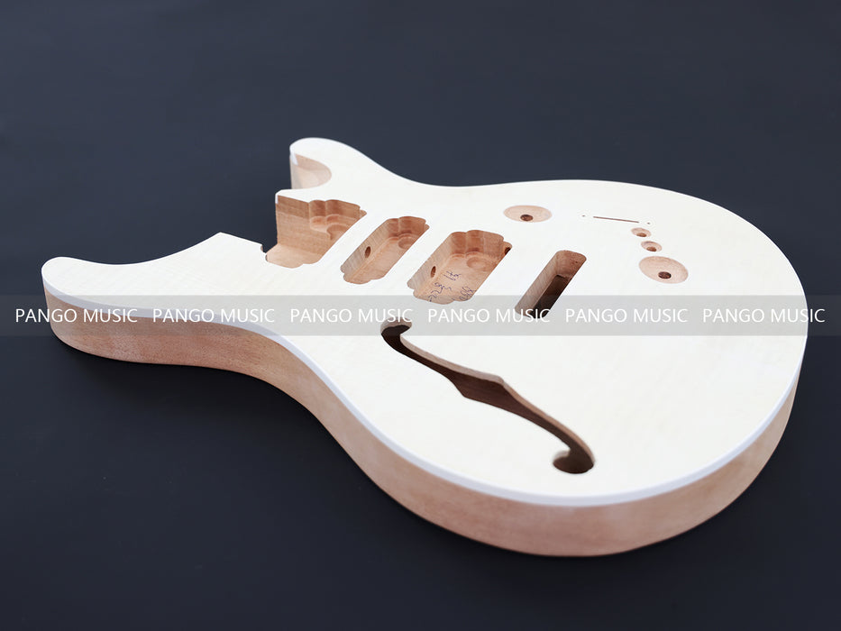 PRS Style DIY Electric Guitar Kit with F Hole (16488, Limited Edition)