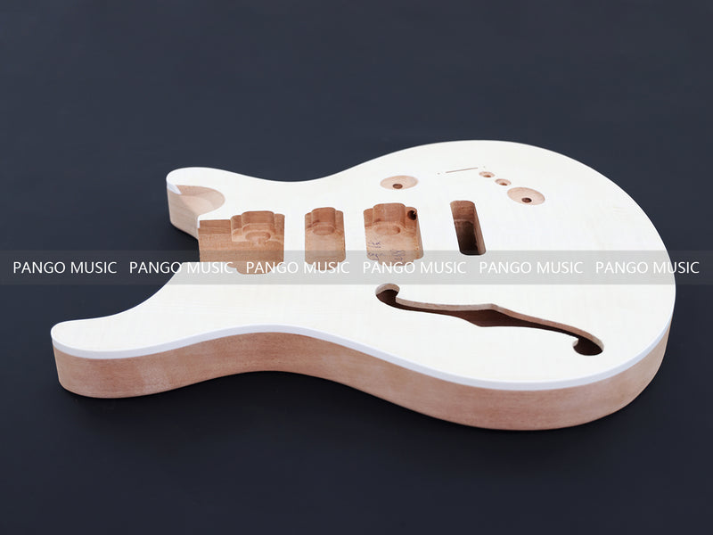 PRS Style DIY Electric Guitar Kit with F Hole (16488, Limited Edition)