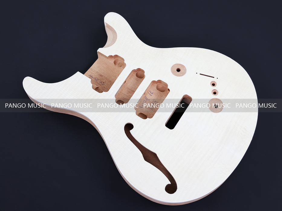 PRS Style DIY Electric Guitar Kit with F Hole (16488, Limited Edition)