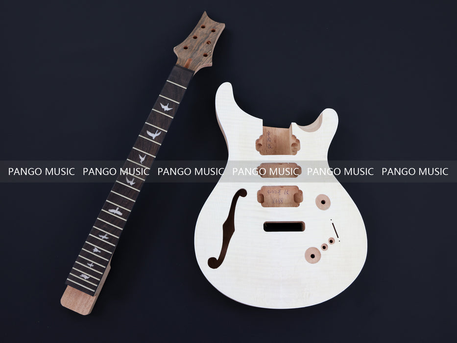 PRS Style DIY Electric Guitar Kit with F Hole (16488, Limited Edition)