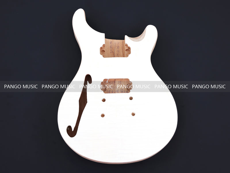PRS Style DIY Electric Guitar Kit with Flamed Maple Top (16272, Limited Edition)