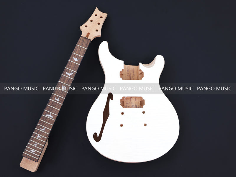 PRS Style DIY Electric Guitar Kit with Flamed Maple Top (16272, Limited Edition)
