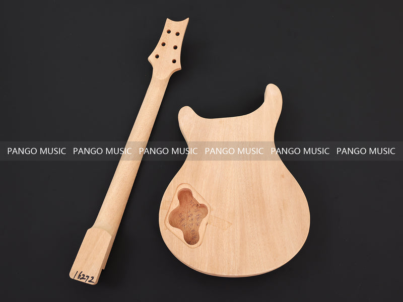 PRS Style DIY Electric Guitar Kit with Flamed Maple Top (16272, Limited Edition)