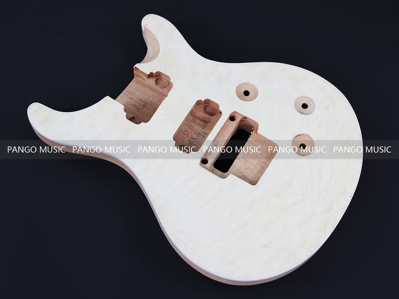 PRS Style DIY Electric Guitar Kit with Quilted Maple Top (12066, Limited Edition)