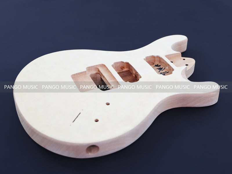 PRS Style DIY Electric Guitar Kit with Quilted Maple Top (12322, Limited Edition)