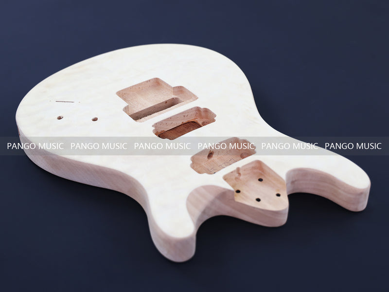 PRS Style DIY Electric Guitar Kit with Quilted Maple Top (12322, Limited Edition)