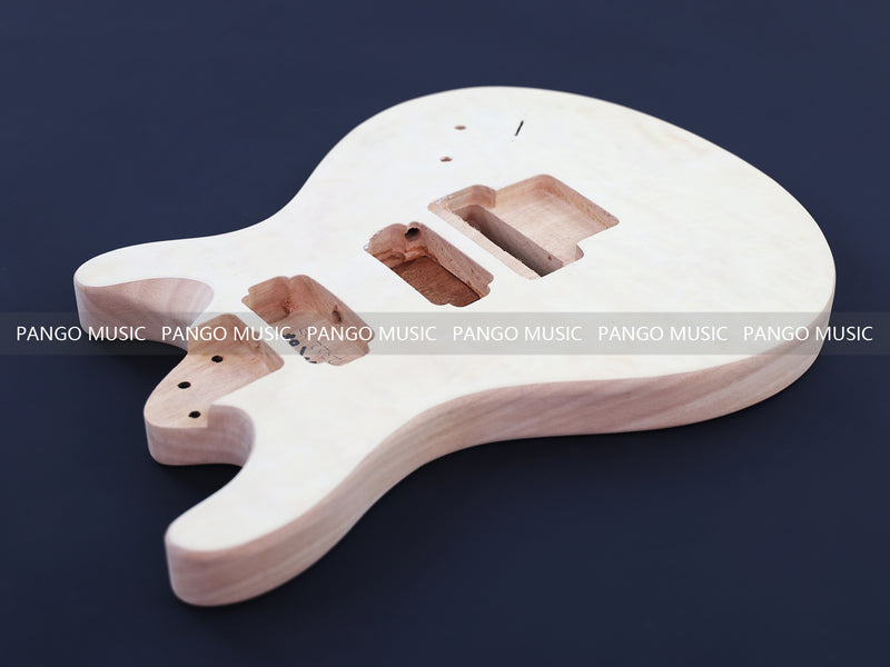 PRS Style DIY Electric Guitar Kit with Quilted Maple Top (12322, Limited Edition)