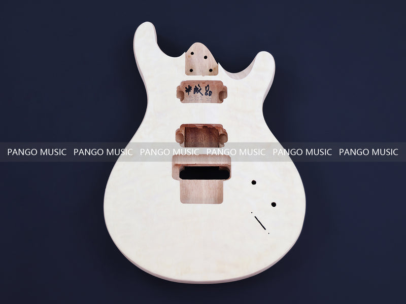 PRS Style DIY Electric Guitar Kit with Quilted Maple Top (12322, Limited Edition)