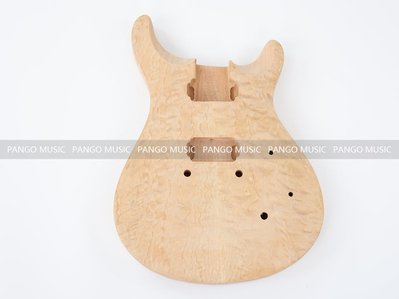PRS Style DIY Electric Guitar Kit with Quilted Maple Top (LRF-046, Limited Edition)