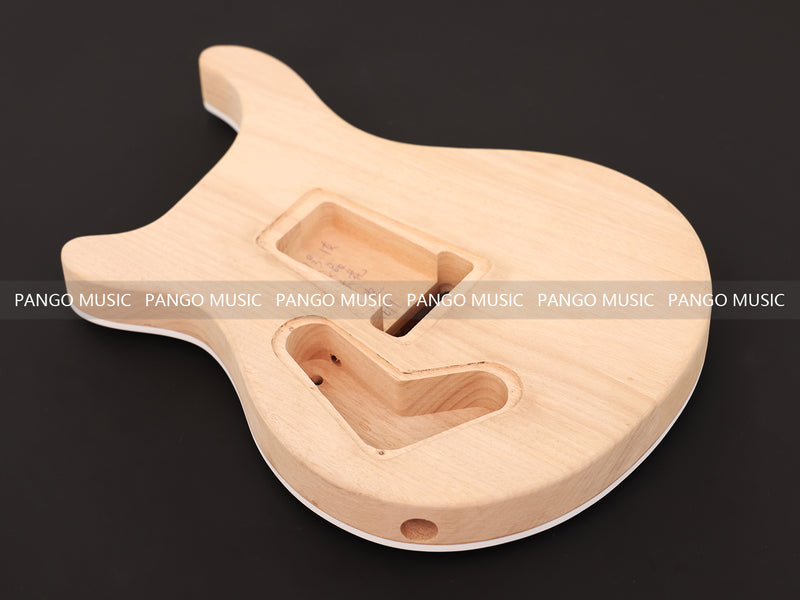 PRS Style DIY Electric Guitar Kit with Quilted Maple Veneer (14619, Limited Edition)