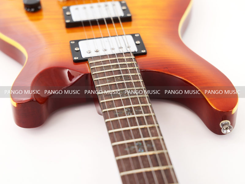 PRS Style Electric Guitar with Flamed Maple Top (ZQN0065, Limited Edition)