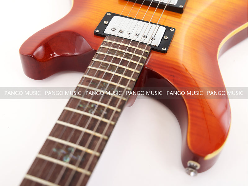 PRS Style Electric Guitar with Flamed Maple Top (ZQN0065, Limited Edition)