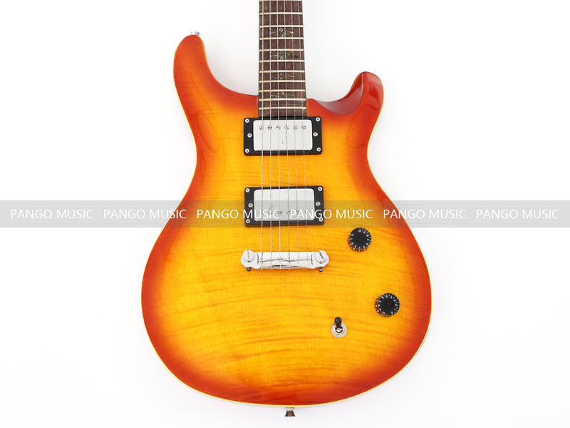PRS Style Electric Guitar with Flamed Maple Top (ZQN0065, Limited Edition)