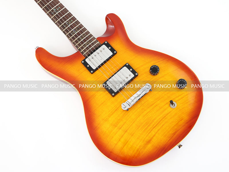 PRS Style Electric Guitar with Flamed Maple Top (ZQN0065, Limited Edition)