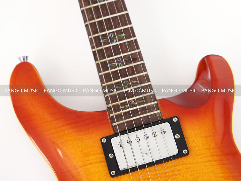PRS Style Electric Guitar with Flamed Maple Top (ZQN0065, Limited Edition)