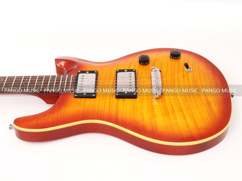 PRS Style Electric Guitar with Flamed Maple Top (ZQN0065, Limited Edition)