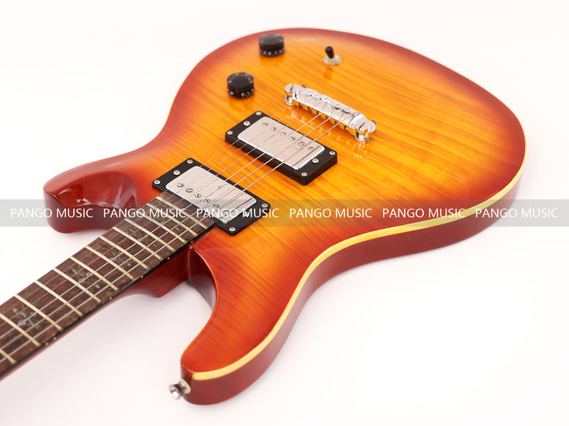 PRS Style Electric Guitar with Flamed Maple Top (ZQN0065, Limited Edition)