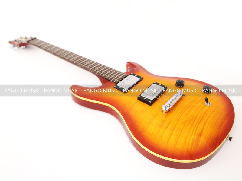 PRS Style Electric Guitar with Flamed Maple Top (ZQN0065, Limited Edition)