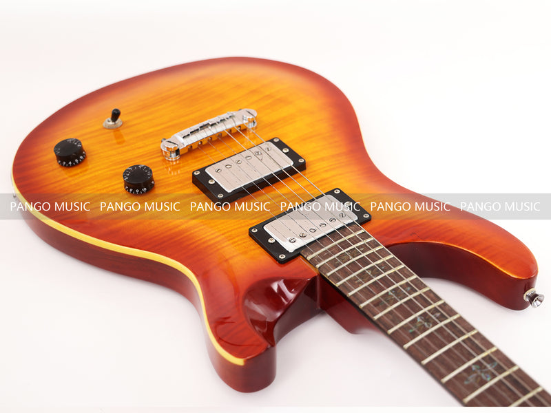 PRS Style Electric Guitar with Flamed Maple Top (ZQN0065, Limited Edition)