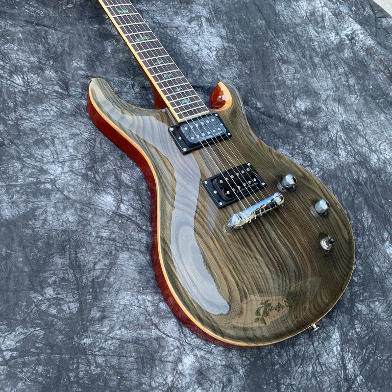 PANGO Music PRS Style Electric Guitar with Solid Ash Top (YMZ-220)