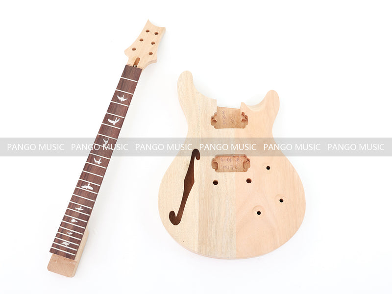 PRS Style F Holes Body DIY Electric Guitar Kit (PRS-728X)