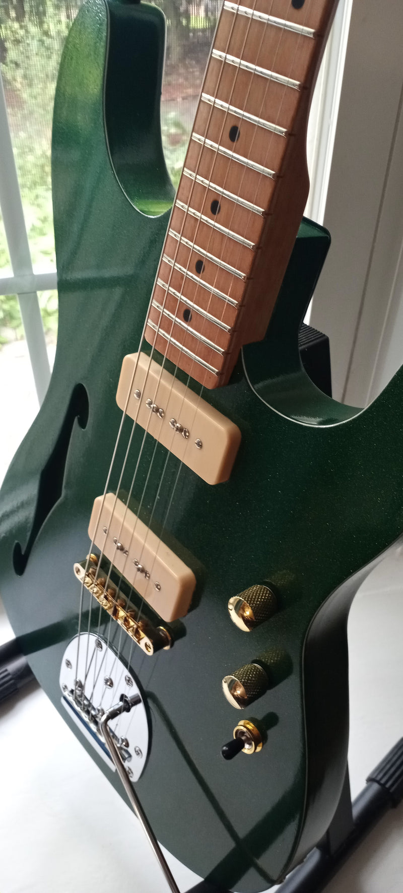 Tele Style Semi Hollow Body DIY Electric Guitar Kit (PTL-628)