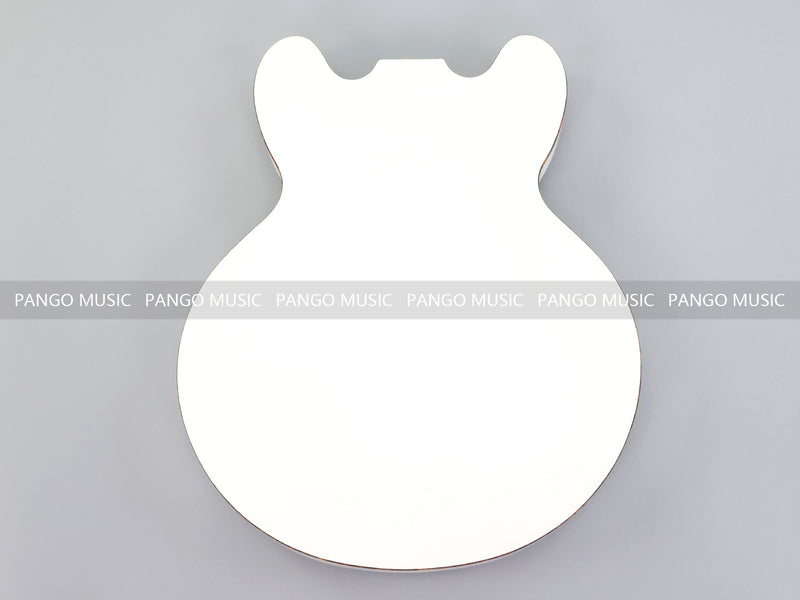 Pango Music 4 String Semi Hollow 335 Style DIY Electric Bass Guitar Kit (19574, Limited Edition)