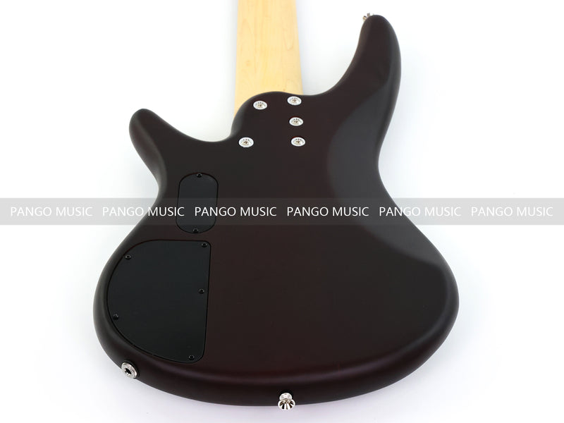 Pango Music 5 String Alder Body Electric Bass Guitar with Satin Black Finish (LEB-453)