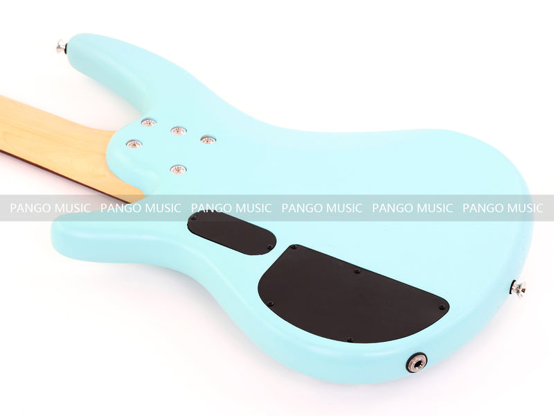 Pango Music 5 String Alder Body Electric Bass Guitar with Satin Mint Green Finish (LEB-450)