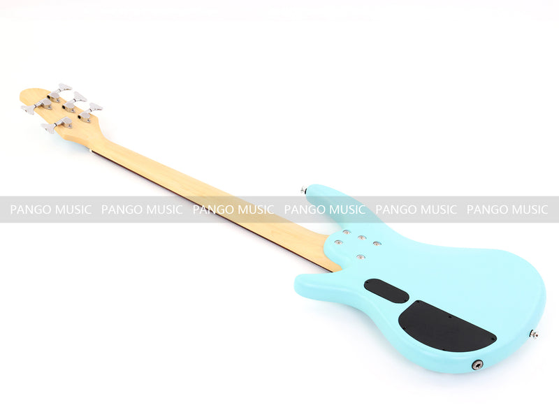Pango Music 5 String Alder Body Electric Bass Guitar with Satin Mint Green Finish (LEB-450)