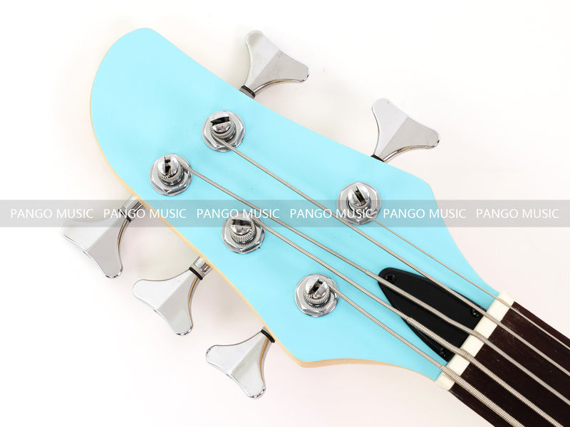 Pango Music 5 String Alder Body Electric Bass Guitar with Satin Mint Green Finish (LEB-450)