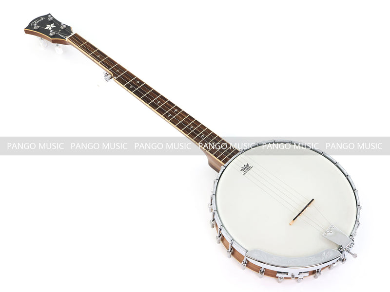 Pango Music 5 String Open Back Walnut Neck & Rim Banjo (HDB-512)