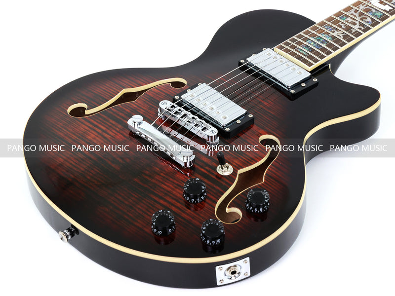 Pango Music 6-String Semi-Hollow Body Electric Guitar (YMZ-230-6)