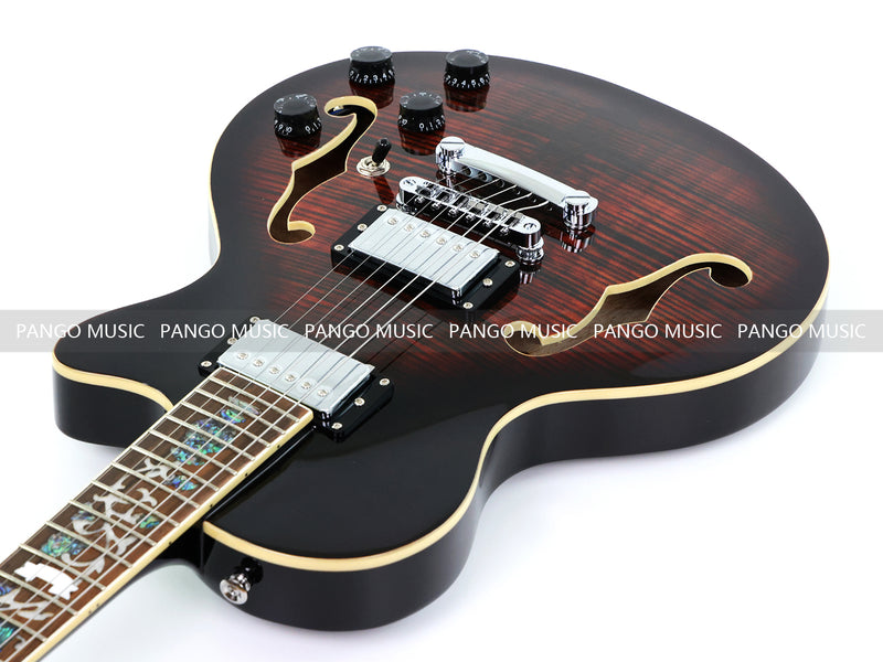 Pango Music 6-String Semi-Hollow Body Electric Guitar (YMZ-230-6)