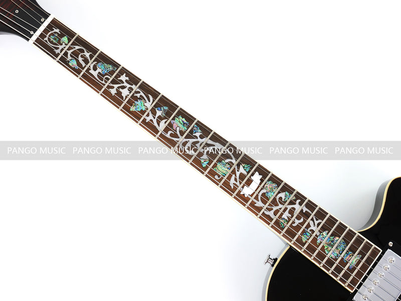 Pango Music 6-String Semi-Hollow Body Electric Guitar (YMZ-230-6)