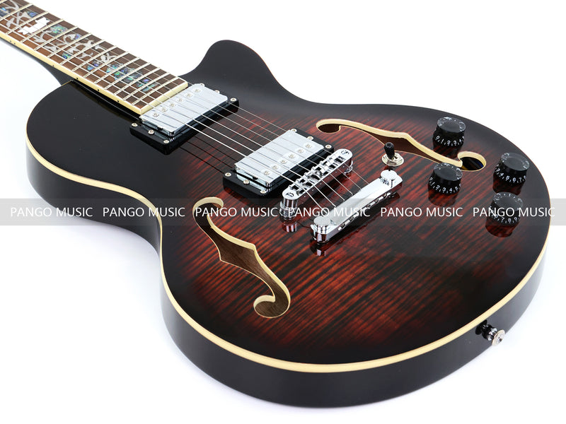 Pango Music 6-String Semi-Hollow Body Electric Guitar (YMZ-230-6)