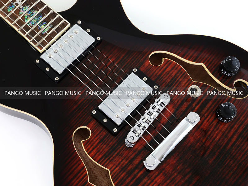 Pango Music 6-String Semi-Hollow Body Electric Guitar (YMZ-230-6)