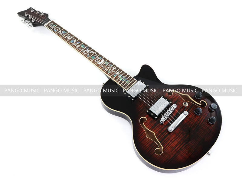 Pango Music 6-String Semi-Hollow Body Electric Guitar (YMZ-230-6)
