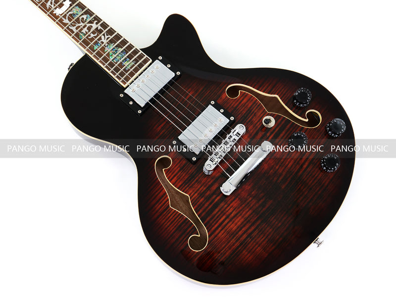 Pango Music 6-String Semi-Hollow Body Electric Guitar (YMZ-230-6)
