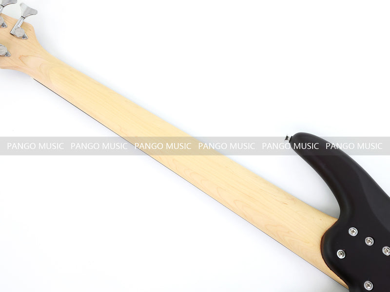 Pango Music 6 String Alder Body Electric Bass Guitar with Satin Black Finish (LEB-480)