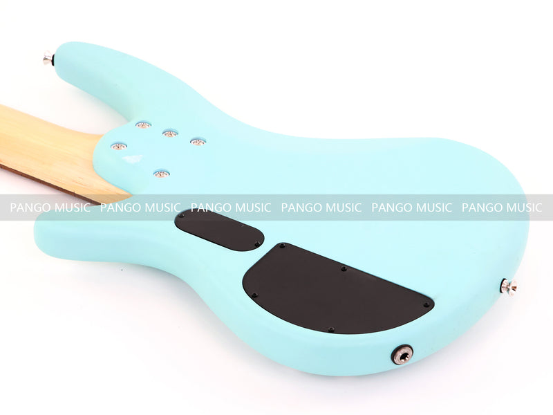 Pango Music 6 String Alder Body Electric Bass Guitar with Satin Mint Green Finish (LEB-481)