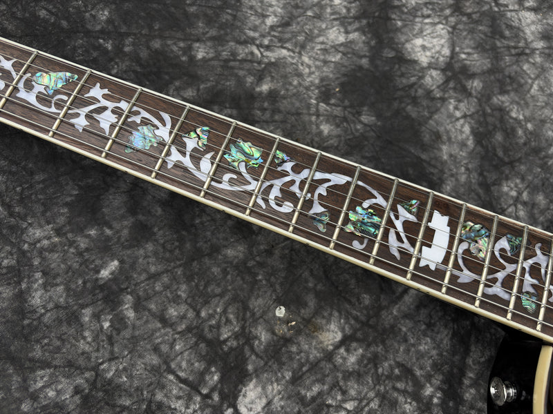 Pre-Sale Pango Music 6 String Semi-Hollow Body Electric Guitar (YMZ-230-6F, Fast Shipping, Tariff-free)