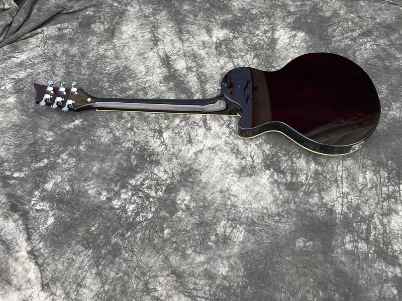 Pre-Sale Pango Music 6 String Semi-Hollow Body Electric Guitar (YMZ-230-6F, Fast Shipping, Tariff-free)