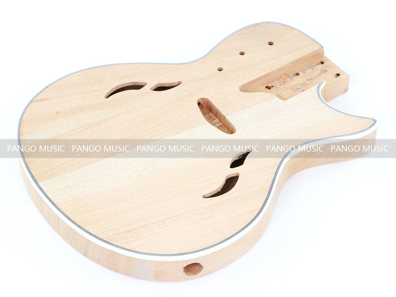 Pango Music 6 String Semi Hollow Body DIY Electric Guitar Kit (PTM-155)