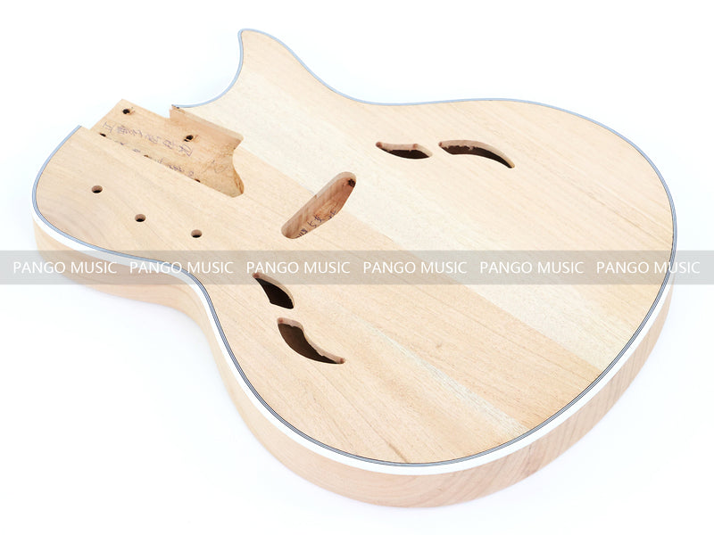 Pango Music 6 String Semi Hollow Body DIY Electric Guitar Kit (PTM-155)